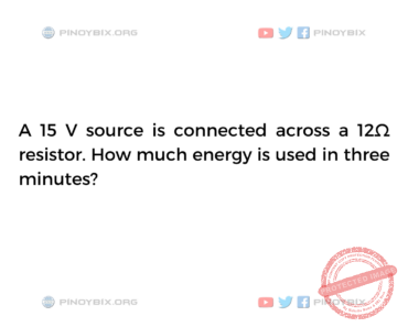 Solution: How much energy is used in three minutes? Solution: How much energy is used in three minutes?