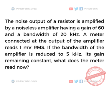 Solution: What does the meter read now? Solution: What does the meter read now?
