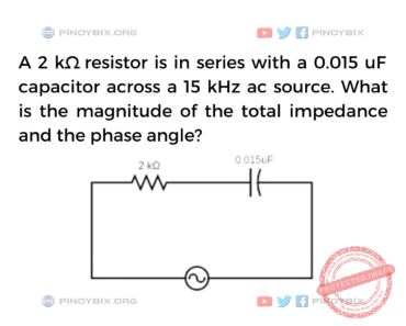 Solution: What is the magnitude of the total impedance and the phase angle? Solution: What is the magnitude of the total impedance and the phase angle?