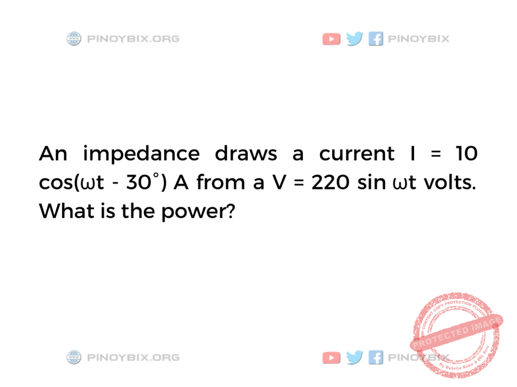 Solution: What is the power?
