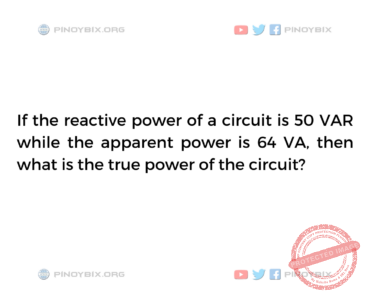 Solution: What is the true power of the circuit?