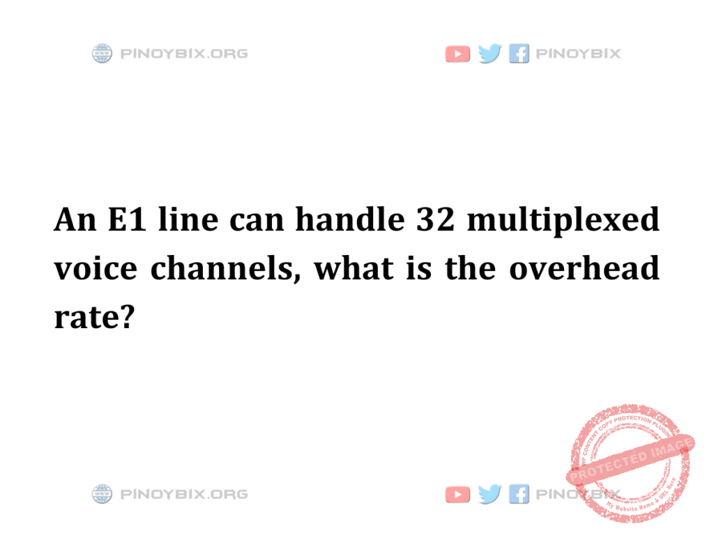 Solution: What is the overhead rate?