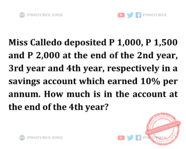 Solution: How much is in the account at the end of the 4th year? Solution: How much is in the account at the end of the 4th year?