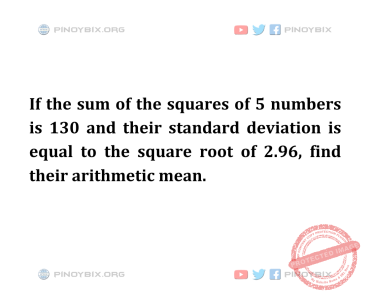 Solution: Find their arithmetic mean Solution: Find their arithmetic mean