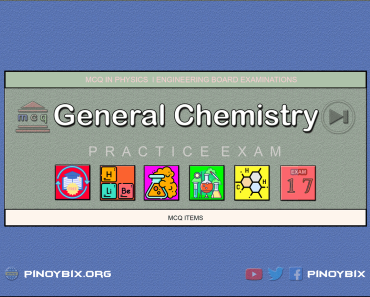 MCQ in General Chemistry Part 17 | ECE Board Exam
