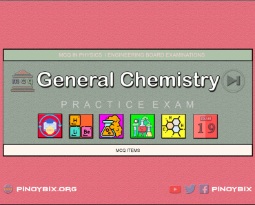 MCQ in General Chemistry Part 19 | ECE Board Exam