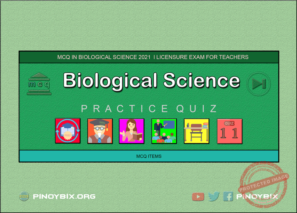 MCQ in Biological Science Part 11 | Licensure Exam for Teachers Review