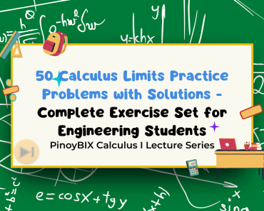 50 Calculus Limits Practice Problems with Solutions – Complete Exercise Set for Engineering Students