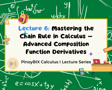 Lecture 6: Mastering the Chain Rule in Calculus – Advanced Composition Function Derivatives