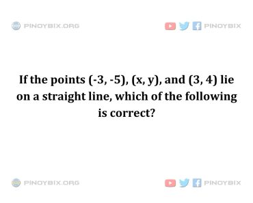 Solution: Which of the following is correct?